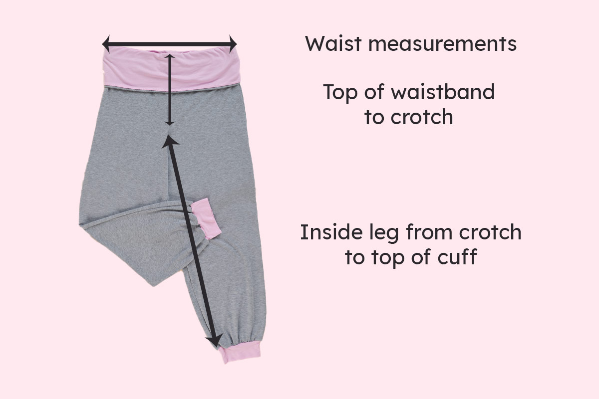 Trousers measurements